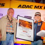 ADAC MX Masters 2018 , ADAC MX Masters Holzgerlingen  Jahresehrung: Michael Spacek Förderpreis, Camden Mc Lellan ( Südafrika / KTM / Kosak Racing Team ) beim ADAC MX Junior Cup 85